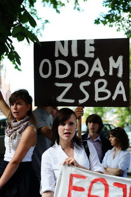Protest w obronie ZSBA_05