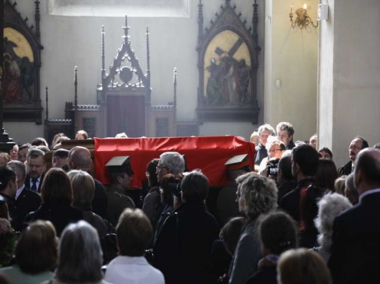 Msza pogrzebowa Arkadiusza Rybickiego