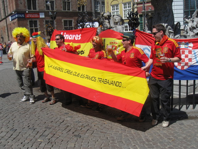 Kibice Hiszpanii i Chorwacji_11