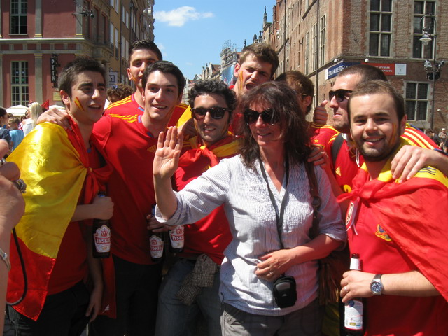 Kibice Hiszpanii i Chorwacji_37
