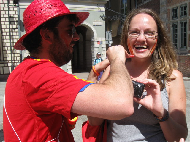 Kibice Hiszpanii i Chorwacji_62