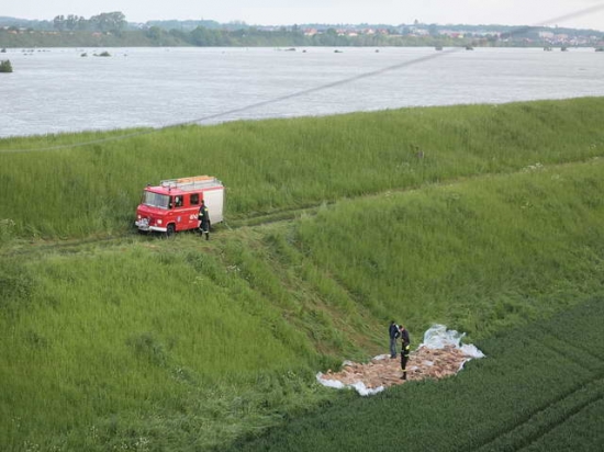 Sytuacja w Bałdowie i Tczewie rano 25-05-2010