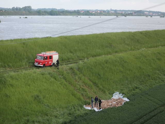 Sytuacja w Bałdowie i Tczewie rano 25-05-2010