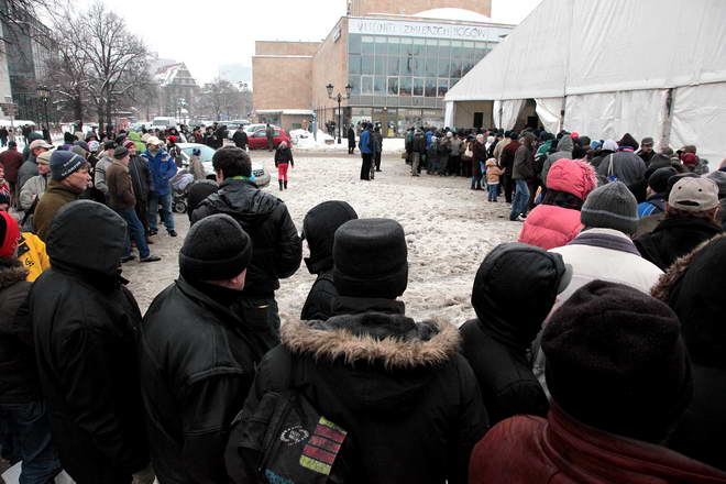 Wigilia 2010 dla bezdomnych