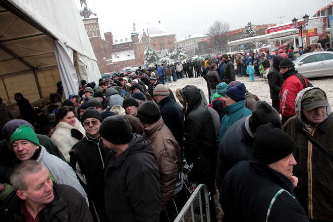 Wigilia 2010 dla bezdomnych