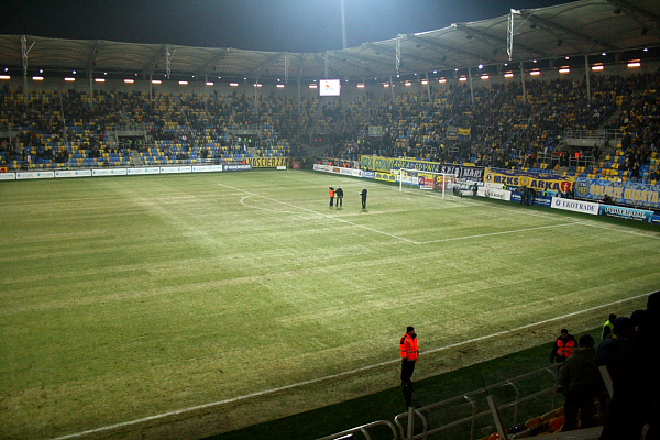 Arka -Wisła 25-02-2011