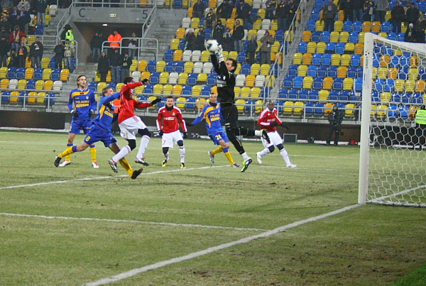 Arka -Wisła 25-02-2011