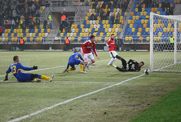 Arka -Wisła 25-02-2011