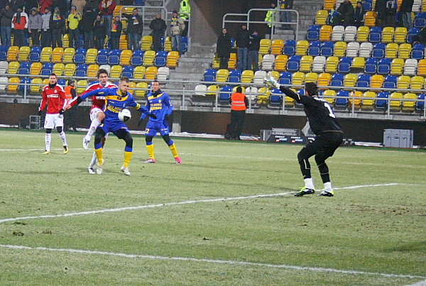 Arka -Wisła 25-02-2011