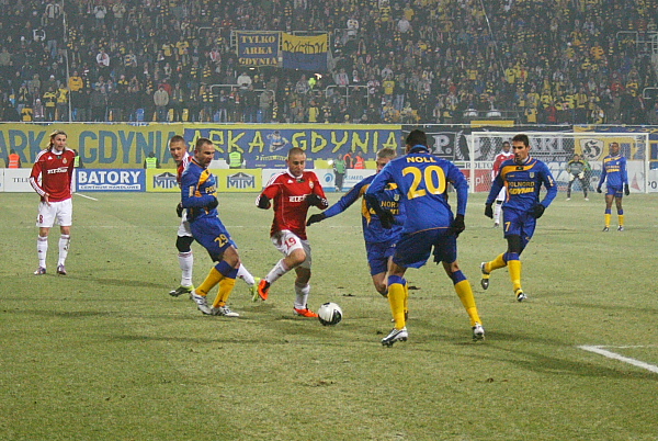 Arka -Wisła 25-02-2011