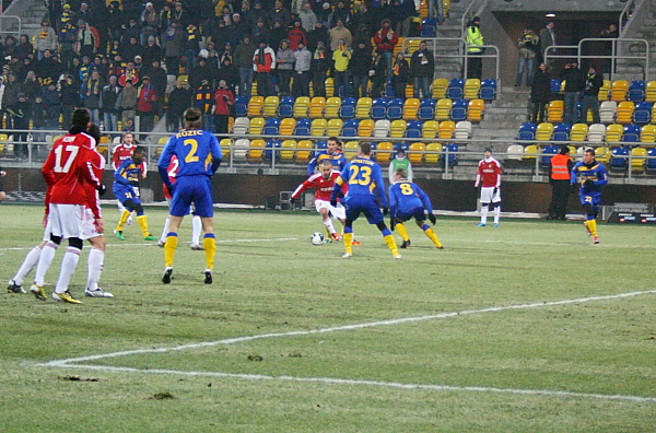 Arka -Wisła 25-02-2011