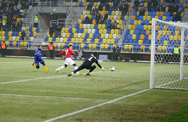 Arka -Wisła 25-02-2011