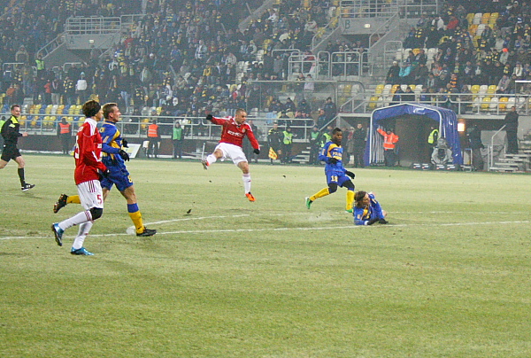 Arka -Wisła 25-02-2011