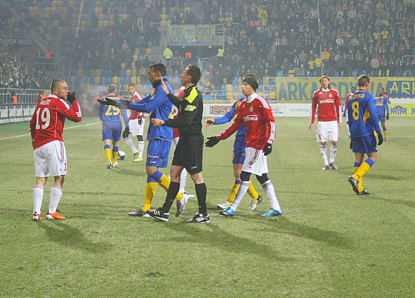 Arka -Wisła 25-02-2011
