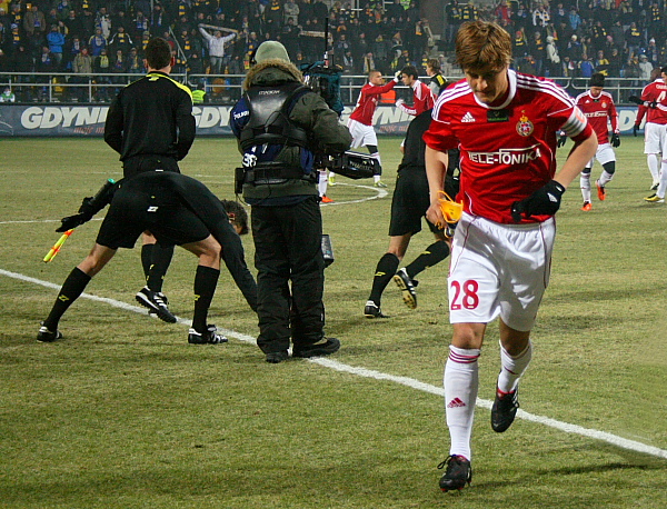 Arka -Wisła 25-02-2011