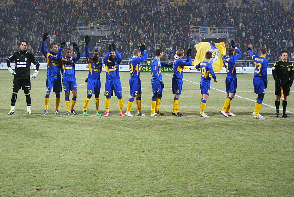 Arka -Wisła 25-02-2011