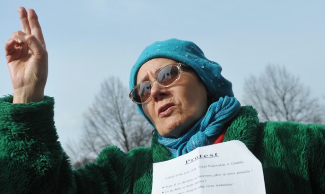 Protest Sekcji Emerytów i Rencistów NSZZ „Solidarność”