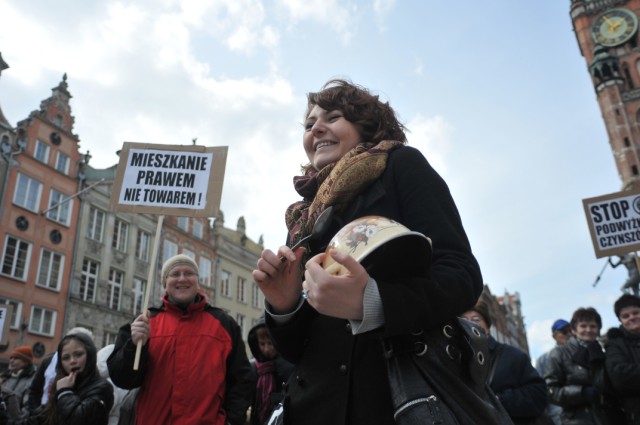 Marsz pustych garnków marzec 2011