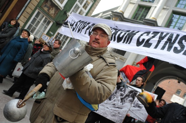 Marsz pustych garnków marzec 2011