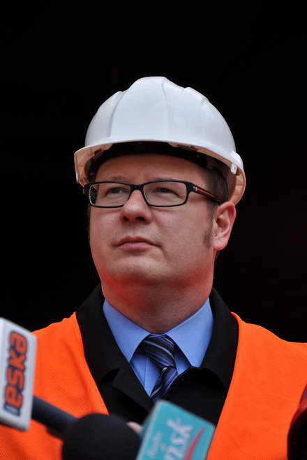 Prezydent Adamowicz z wityta na PGE Arena_11