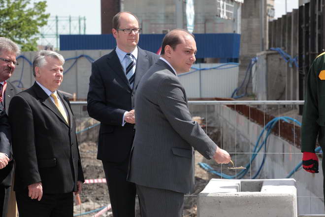 Wmurowanie kamienia wegielnego ECS_15