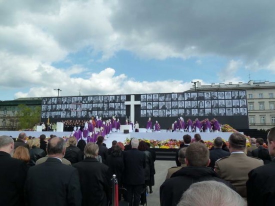 Pożegnanie prezydenckiej pary