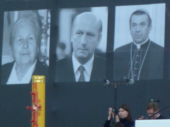 Pożegnanie prezydenckiej pary