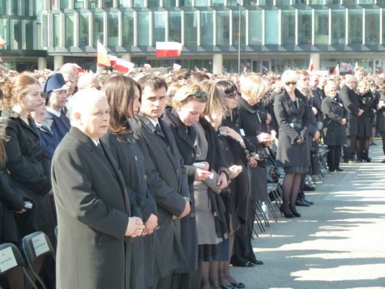 Pożegnanie prezydenckiej pary