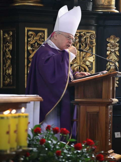 Msza pogrzebowa Arkadiusza Rybickiego