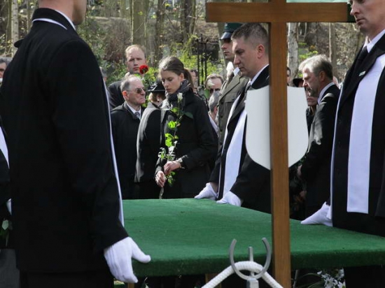 Pogrzeb Arkadiusza Rybickiego