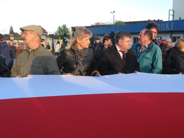 Happening pod brama Stoczni_37