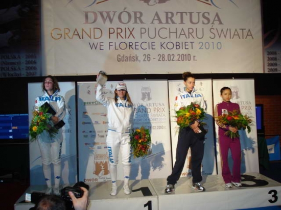 Podium turnieju indywidualnego