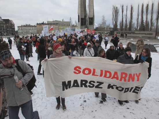 Solidarny Marsz Kobiet Trójmiasto 2010