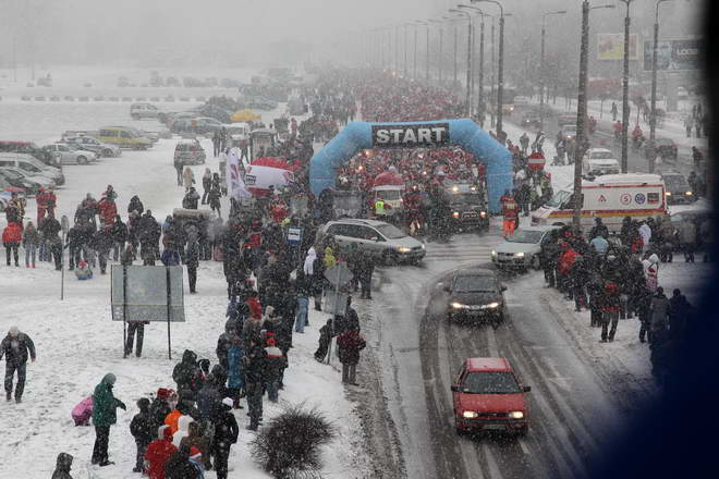 Mikołaje na motorach 2010