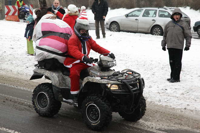 Mikołaje na motorach 2010