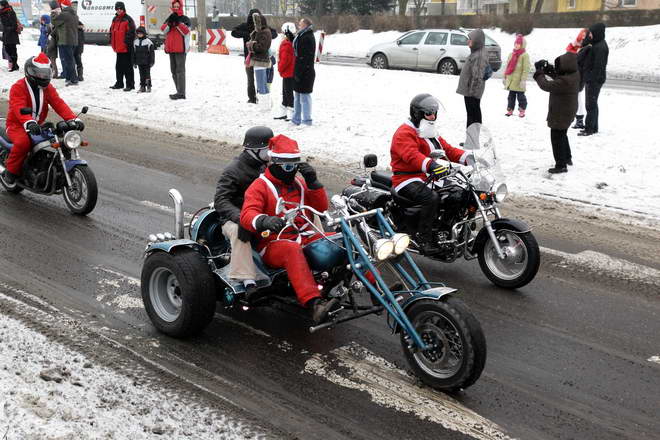 Mikołaje na motorach 2010
