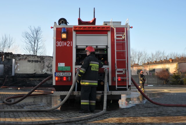 Pożar we Wrzeszczu
