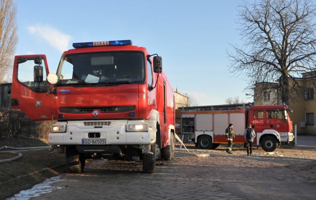 Pożar we Wrzeszczu