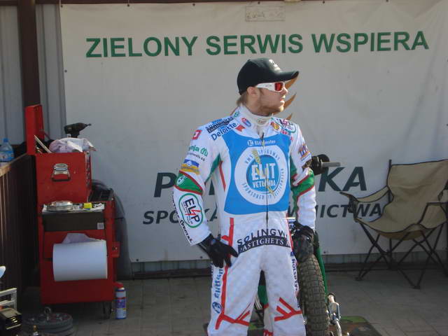 Trening żużlowców Wybrzeża 19-03-2011