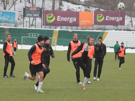 Trening Lechii 23 luty