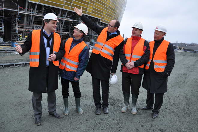 Prezydent Adamowicz z wityta na PGE Arena_26