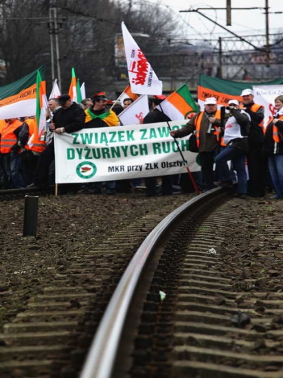 Protest kolejrzy