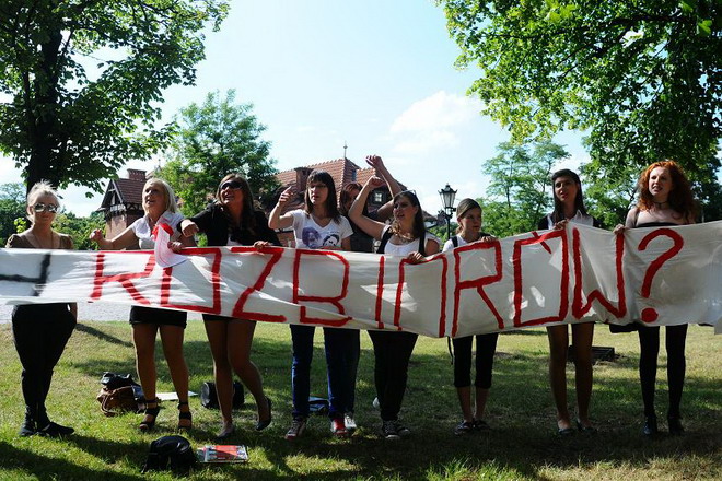 Protest w obronie ZSBA_01