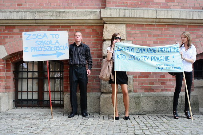 Protest w obronie ZSBA_03
