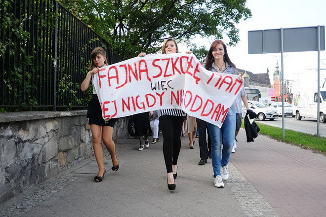 Protest w obronie ZSBA_11