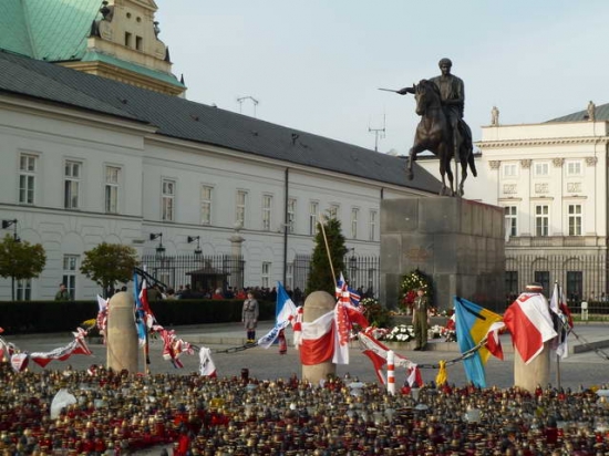 Pożegnanie prezydenckiej pary