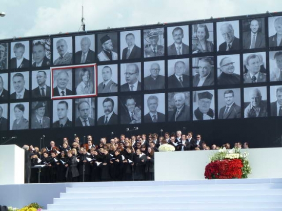 Pożegnanie prezydenckiej pary