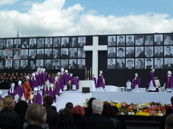 Pożegnanie prezydenckiej pary