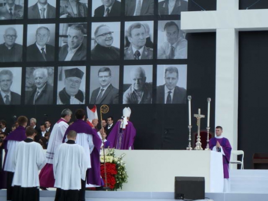 Pożegnanie prezydenckiej pary