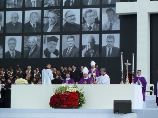 Pożegnanie prezydenckiej pary